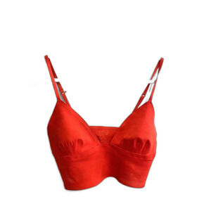 Intimately Free People Bra Red Sz M Sleepwear Sexy Bralette Coquette Cami